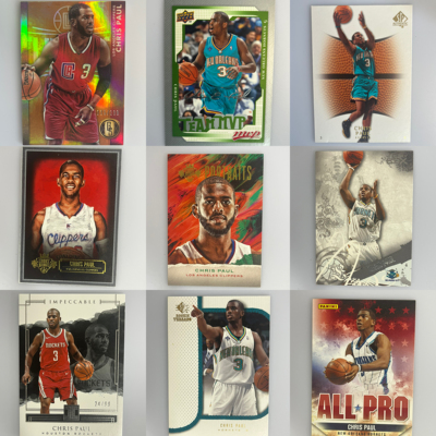 克里斯保罗球星卡专集（500多种）nba篮球折射 PAUL 帕尼尼 topps