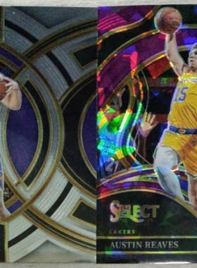 篮球nba球星卡 帕尼尼select 里弗斯里夫斯 Reaves专场普特限量卡