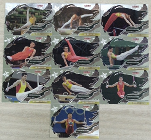 2023 中国体育凌云系列收藏卡体操男子 赛场表现特卡李小双杨威等