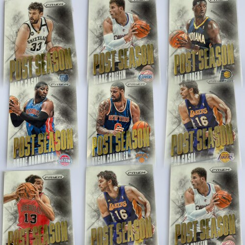 nba球星卡帕尼尼出 1314 prizm post season 特卡 全套10张及单卡 - 封面