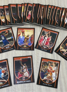 正版 NBA球星卡 topps fleer 公司出品 套卡 全套 专集