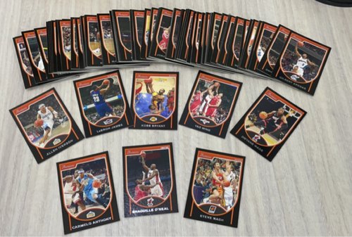 正版 NBA球星卡 topps fleer 公司出品 套卡 全套 专集