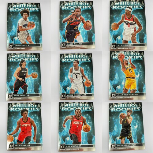 2023-24 donruss optic 白热新秀RC特卡全套 正版NBA篮球 帕尼尼