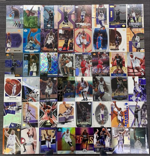 正版 篮球NBA球星卡 美国亚德ud公司 韦伯 普特限量卡专场 webber
