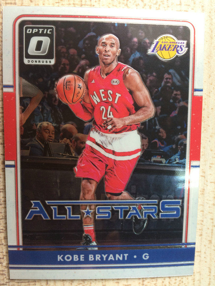 nba球星卡 帕尼尼出1617杜蕾斯optic系列all stars特卡16号至30号