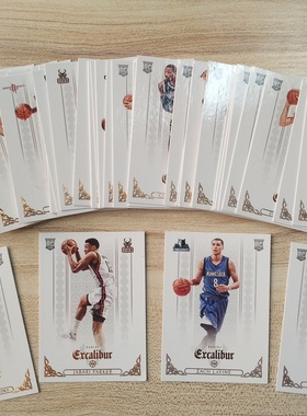 NBA篮球球 球星卡帕尼尼出1415 excalibur圣剑系列新秀套卡及单卡