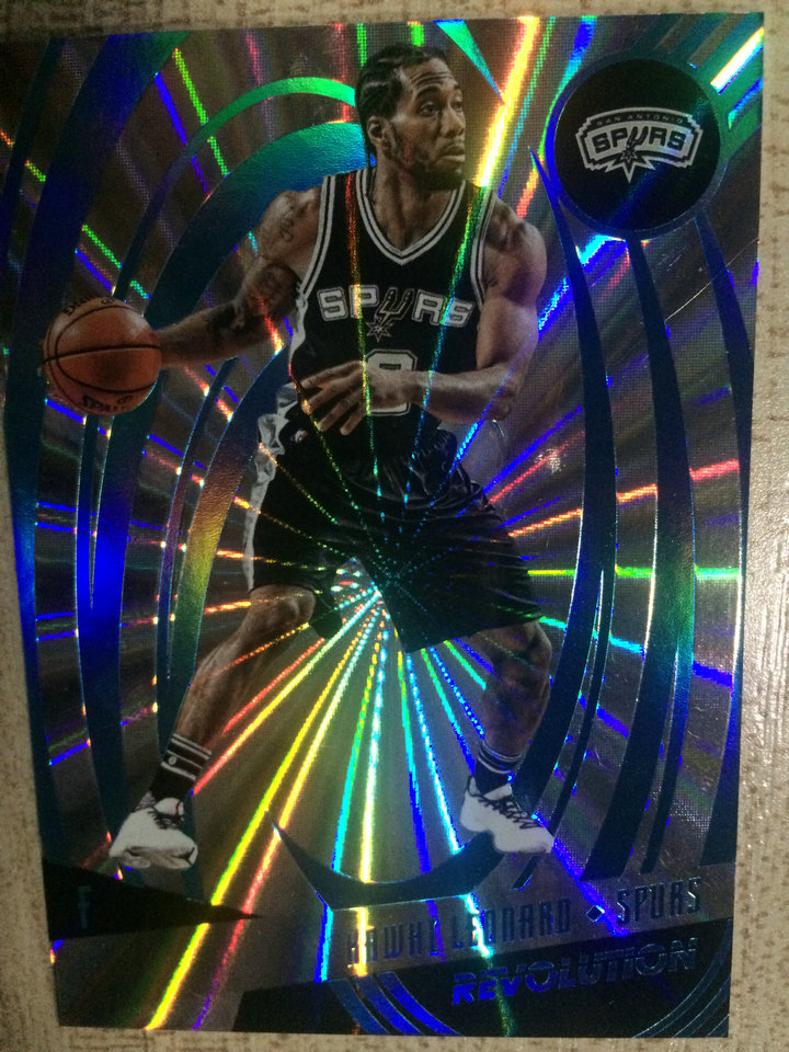 NBA球星卡帕尼尼1617革命系列限量75的折射特卡伦纳德斯科拉等