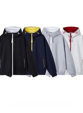 【品牌折扣】BEAMS JAPA卫衣外套春秋男女拉链开衫宽松情侣休闲潮