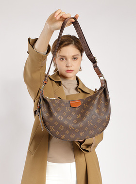 MK F正品2025新款韩版时尚精致便携饺子包单肩百搭单肩质感