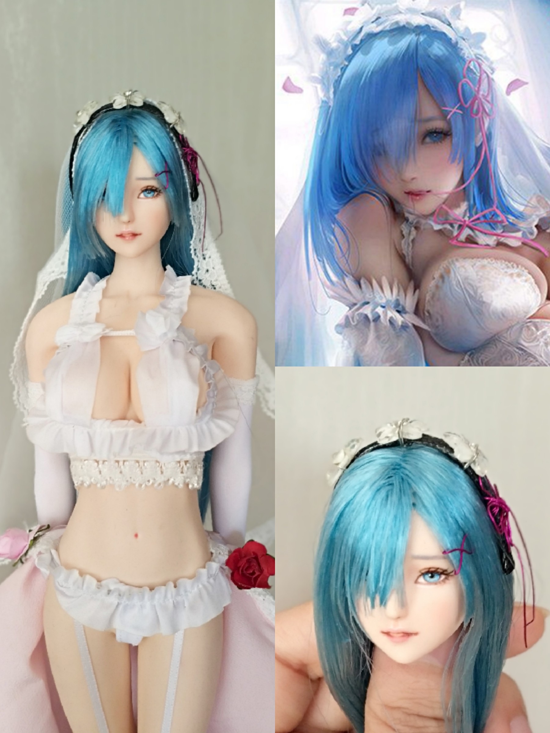 从零开始的异世界生活 蕾姆花嫁 ver.婚纱 可动性感手办