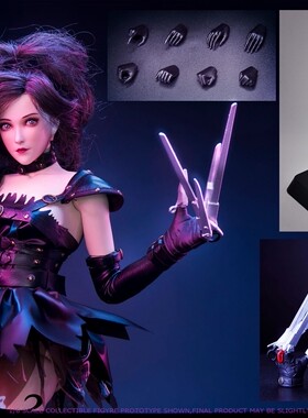 【特价清仓】FLAGSET 1/6 剪刀手爱德娃Edwar Scissorhands女兵人