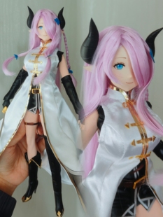 碧蓝幻想娜露梅亚手办兵人1/6二次元头雕可动人偶定制定做