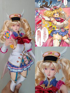 1/6 碧蓝幻想同人 莫妮卡 毛二力 ud爆乳可动人偶