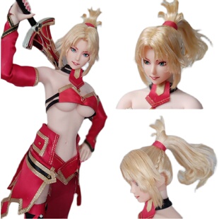 fgo莫德雷德人偶 小莫非盔甲版可动手办包胶素体