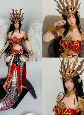 TBLeague 1/6 蛇女 美杜莎 可动蛇尾 PL2023-220 包胶可动女人偶