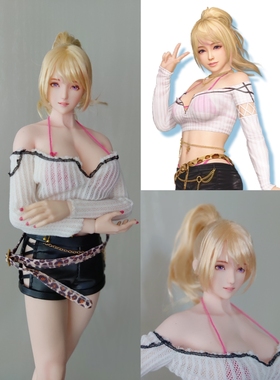1/6来图定制死或生doa维纳斯沙滩排球雪乃可动手办人偶