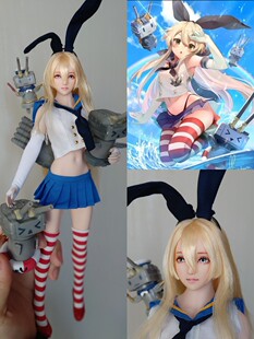 碧蓝航线兵人动漫游戏插画非figma 手办 定制可动人偶