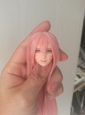 1/6 obitsu 女兵人 头雕 可爱风 可配phicen LD UD 岚素体