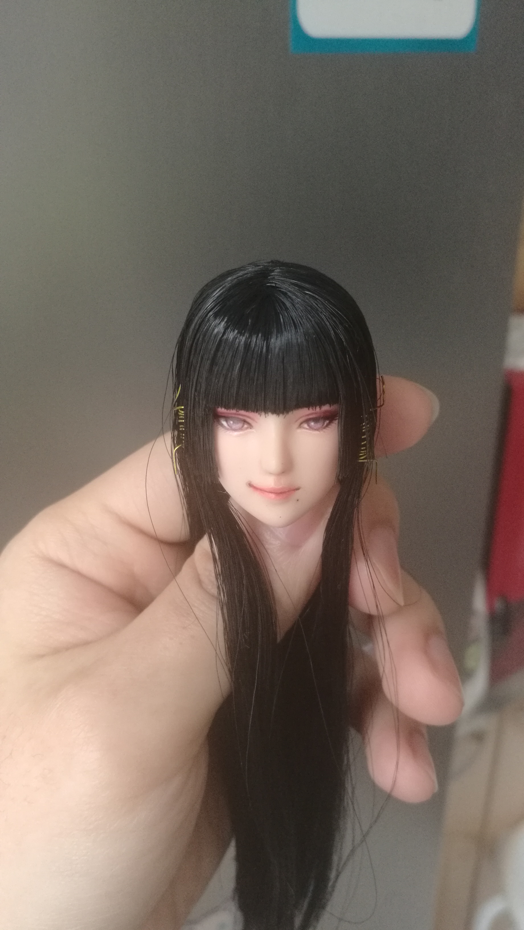 游戏人物定制1/6头雕phicen