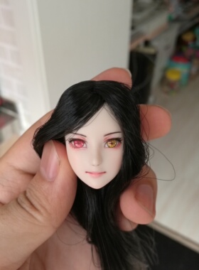 【动漫头雕定制】约会大作战 时崎狂三 phicen 岚 UD 女兵人头雕