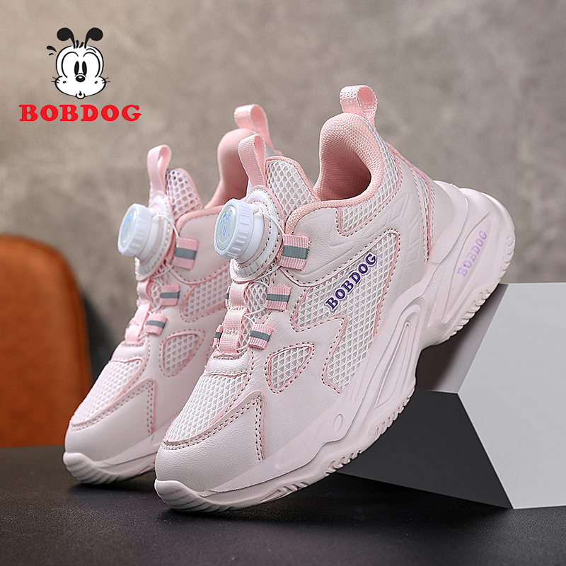 巴布豆男女童运动鞋2025春新款