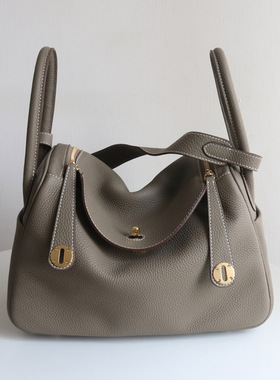 真皮单肩女包半手工包！头层togo牛皮琳迪lindy30cm枕头包医生包