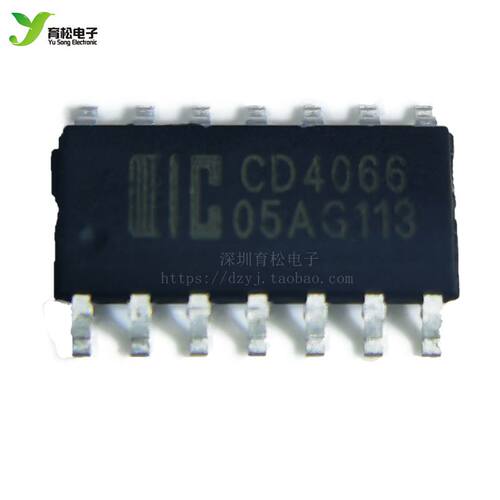 集成电路CD4066SOP144路双向