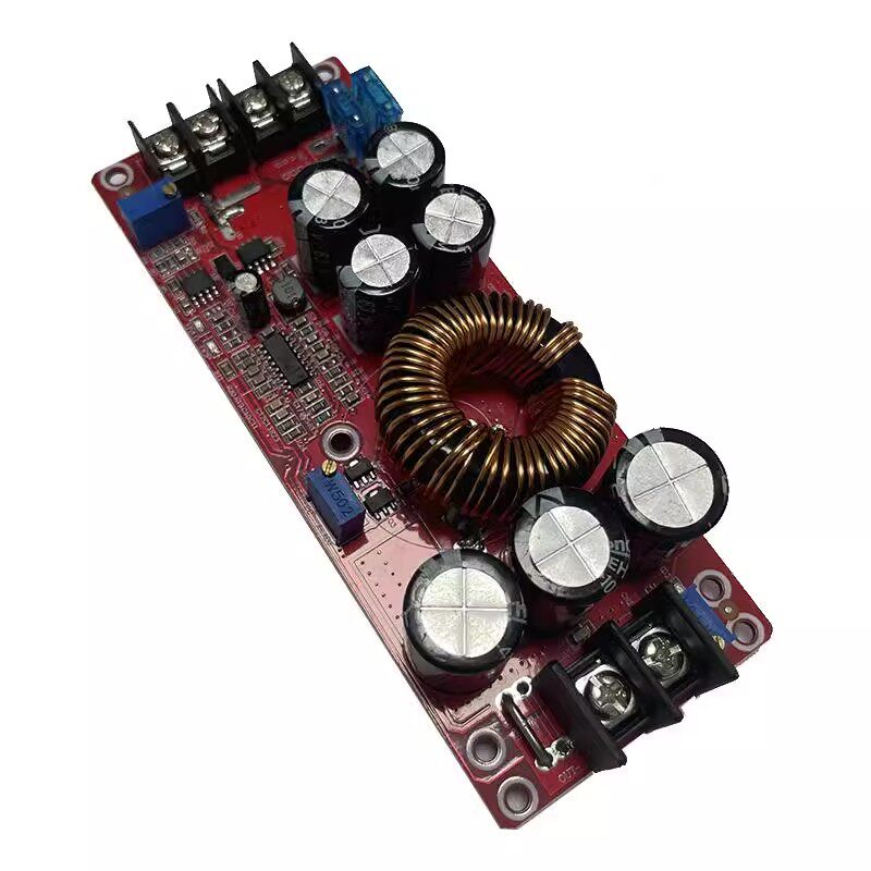 新款1200W大功率DC-DC升压恒压恒流可调车载充电电源模块