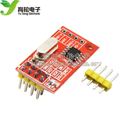 ad7705双路16位adcspi数据采集