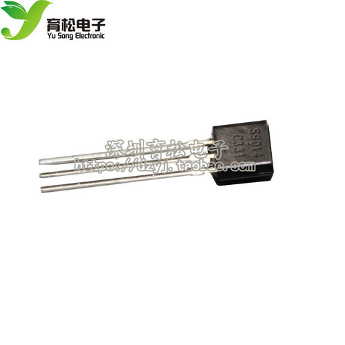 三极管 S9014 9014 NPN小功率晶体管 封装TO-92 50只