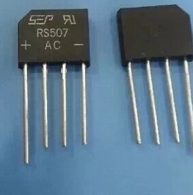 整流桥堆 RS507 RS508 RS510 5A/1000V 扁桥 全新