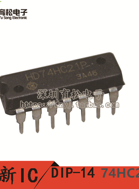 74HC21 SN74HC21N HD74HC21P DIP-14逻辑-栅极和逆变器