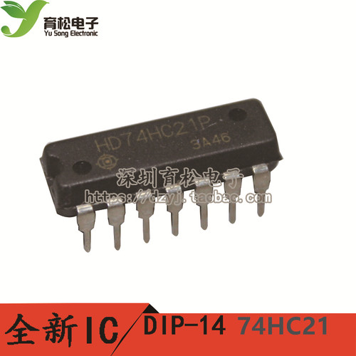 74HC21 SN74HC21N HD74HC21P DIP-14逻辑-栅极和逆变器