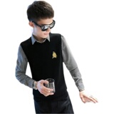 春秋季新款社会小伙拼接卫衣外套A328-21031-P65，男装卫衣，星座406