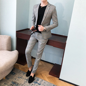 20年春季新款婚礼礼服结婚小西服西裤西装套装 A328-2022-P165,男装西服套装,星座406