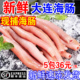 海肠鲜活冷冻海肠子特大海肠皮去头尾内脏烟台沙虫海鲜水产200克