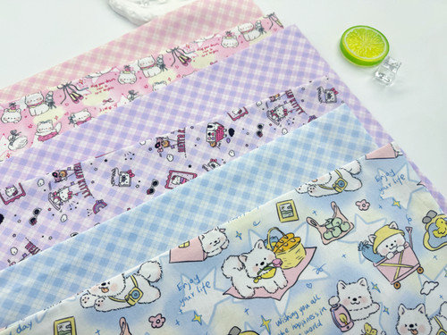 全棉8安帆布和府绸高密格子系列包包桌布背带裤外套料