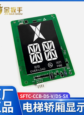电梯轿厢横/竖显示板SFTC-CCB-D5-V-SX带语音MCTC-HCB-V5G默纳克