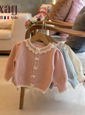MXAG女童毛线衣婴儿针织