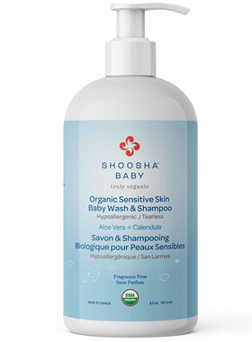 舒莎SHOOSHA宝贝洗发沐浴液 无香/薰衣草 加拿大生产