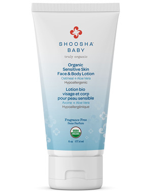 舒莎SHOOSHA宝贝护肤乳 加拿大进口 0岁适用 两种味道 海外版