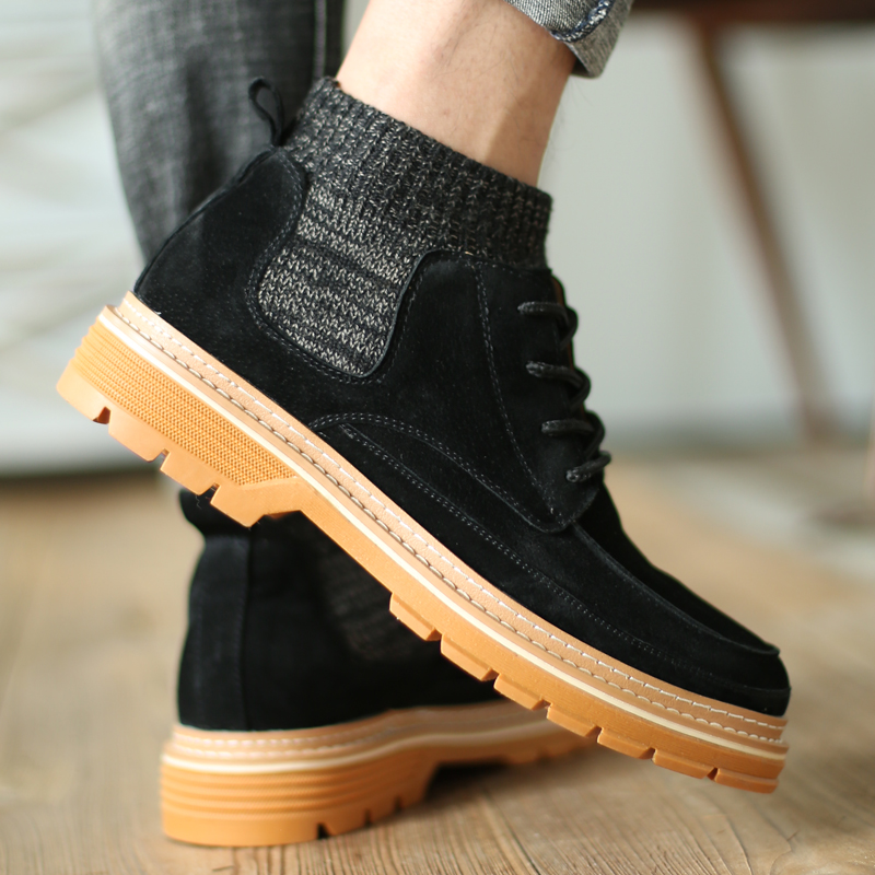 春季透气低帮中帮高帮皮鞋男鞋子工装软皮靴切尔西短靴马丁男靴子在类目 流行男鞋, 靴子中 - 来自Buy2taobao.com提供专业的淘宝代购服务