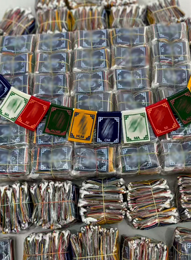 36cm包挂小经幡尼泊尔五彩旗徒步背包迷你六字真言装饰挂件民族风