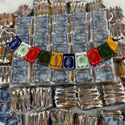 36cm包挂小经幡尼泊尔五彩旗徒步背包迷你六字真言装饰挂件民族风