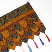 1米围幔印度小花普玛围帘藏式 饰定制 帷幔挂帘桌围墙围布艺佛堂装