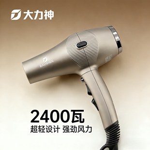 大力神吹风机2400W发廊专业大功率大风速干高温造型超轻电吹风筒