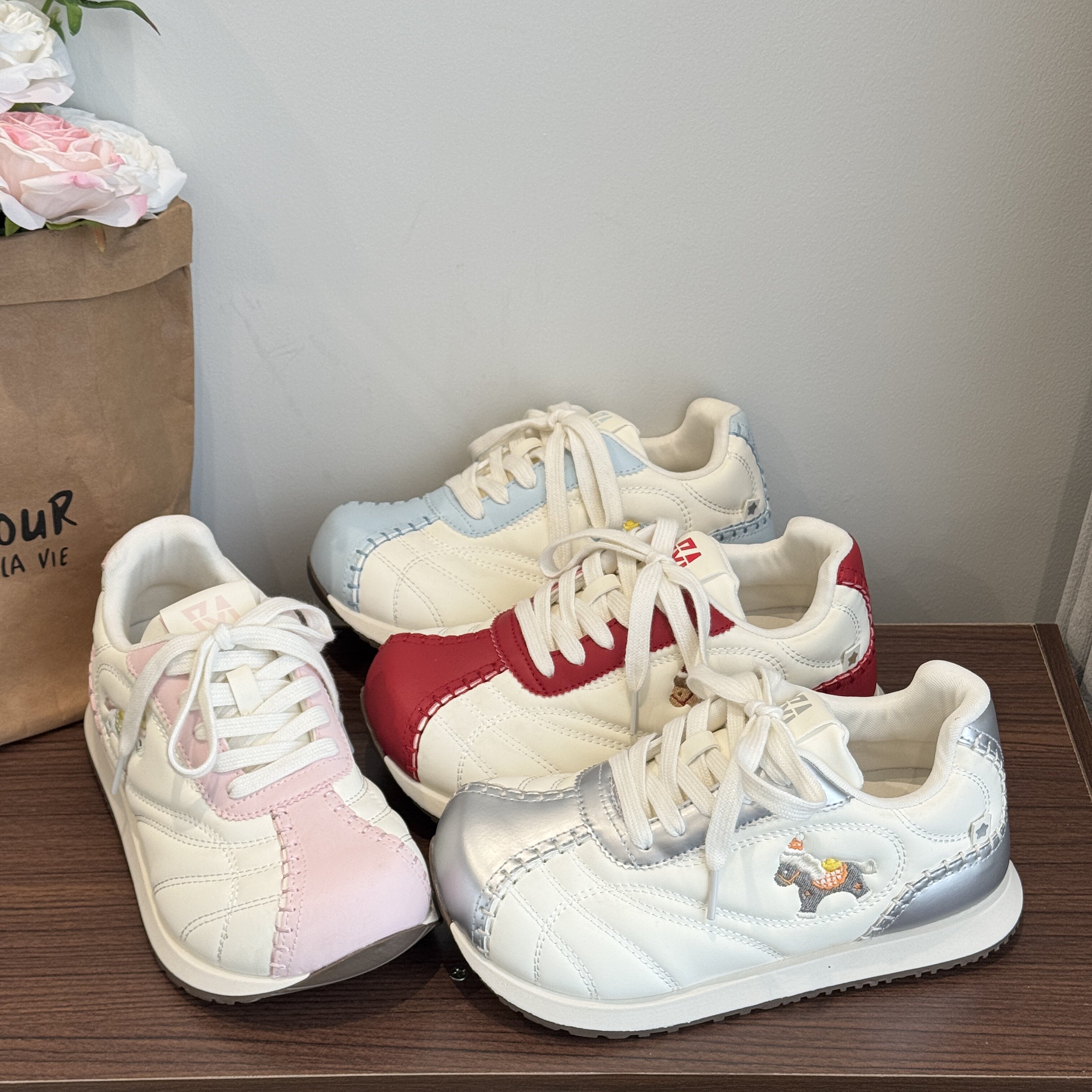 2026早春卡通风女鞋运动鞋可爱小众百搭时尚休闲学生阿甘鞋