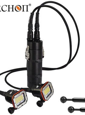 ARCHON奥瞳DH150W分体式水下潜水摄影灯3万流明 摄影补光视频灯