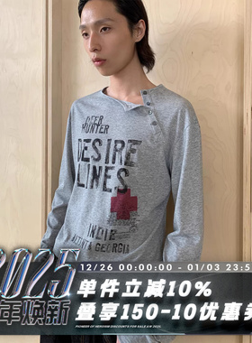 POH HUNTER LONG SLEEVE 小众侧肩扣 合身版型 松弛垂感 猎户长袖