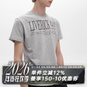 纯棉面料 RICK POH 情侣装 TEE 字母标语 后摇短袖 透气轻薄 印花